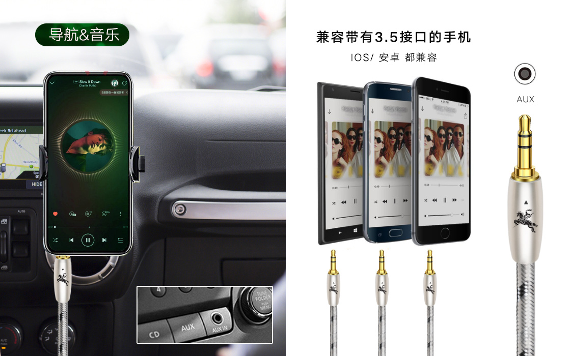 车载usb和aux的区别,车载aux能改成usb接口