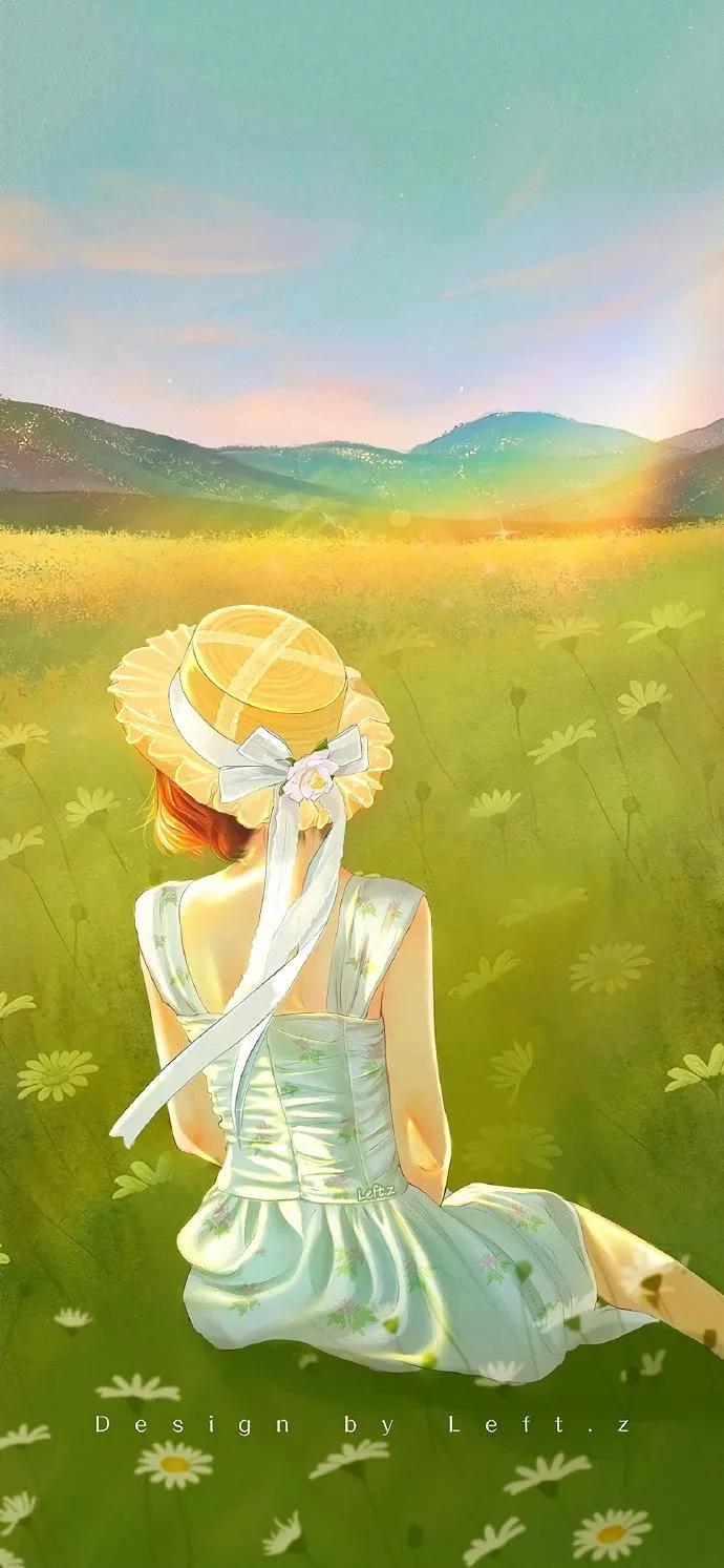 唯美动漫手绘壁纸,壁纸大全唯美手绘女生