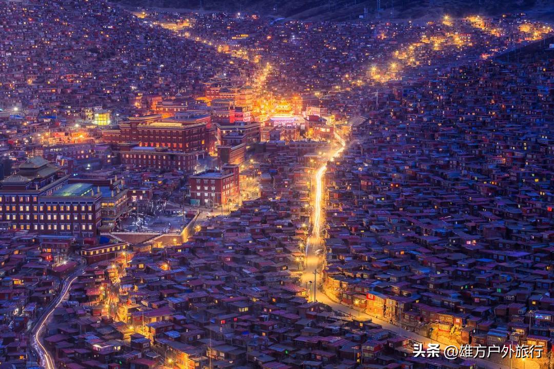 川西稻城亚丁四姑娘山色达路线,川西旅游色达佛学院