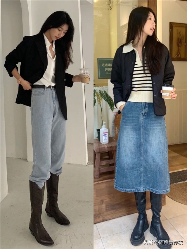 裸靴时尚洋气,高端时尚裸靴洋气秋冬款