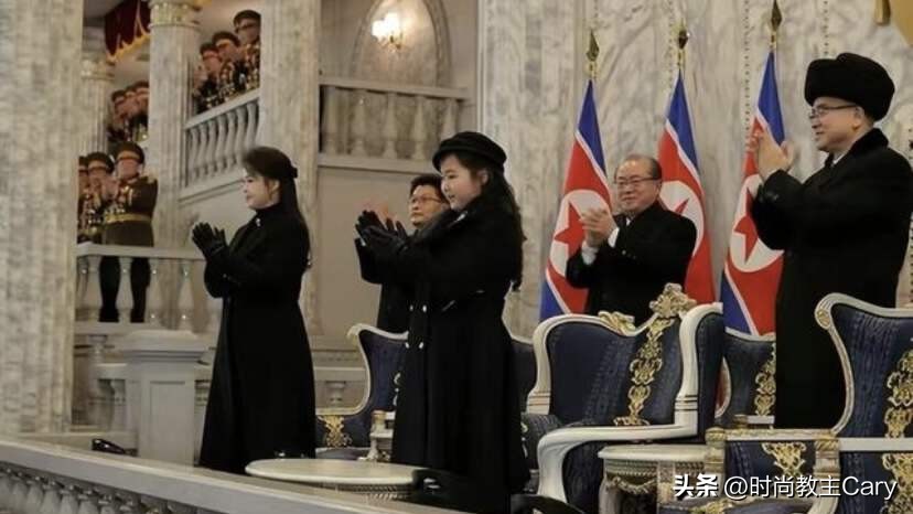 虎父无犬女！10岁朝鲜千金气场太强，1万2儿童外套穿出大佬范