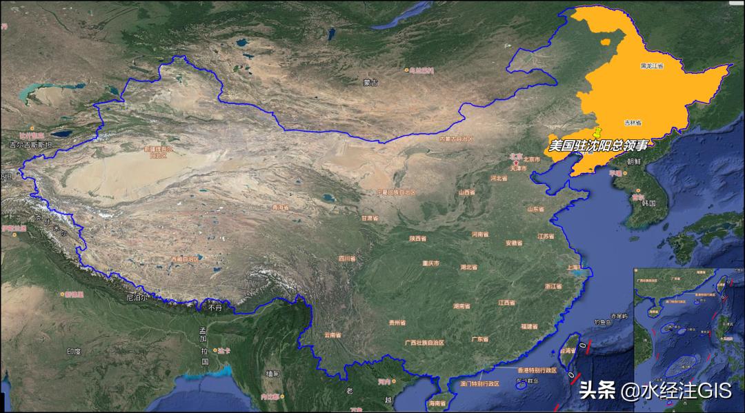美国驻中国领事馆地位排名,美驻华有哪些使馆