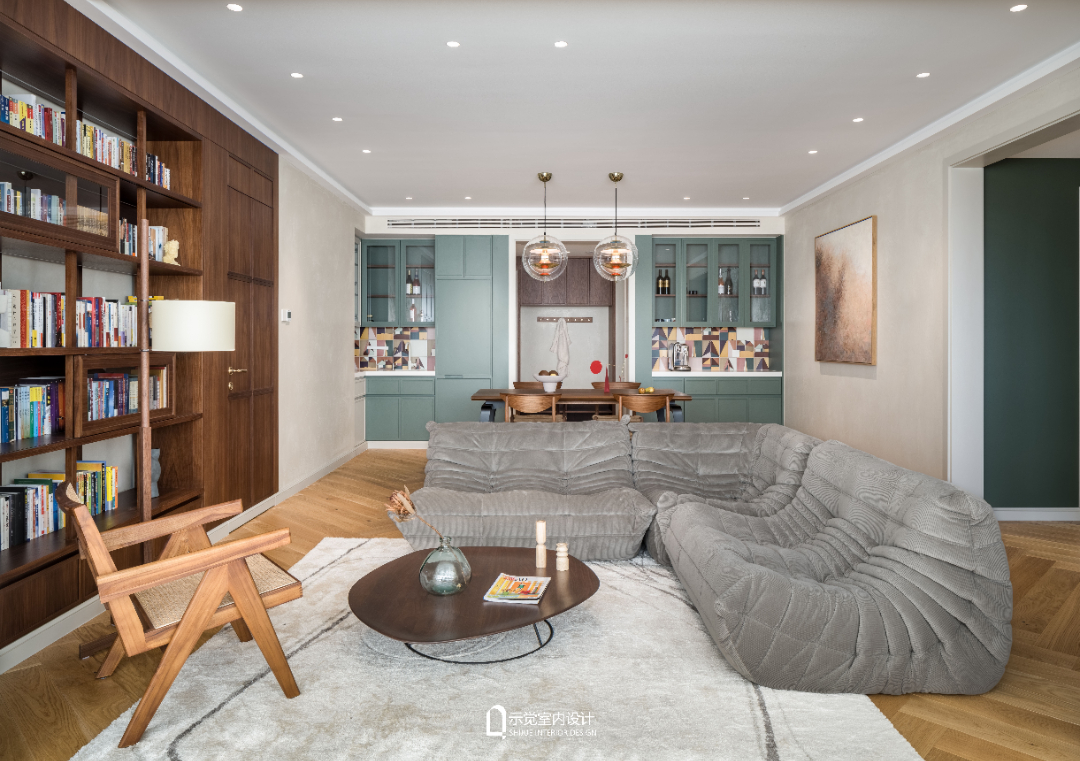 130平艺术感私宅设计图,低调有质感的私宅设计