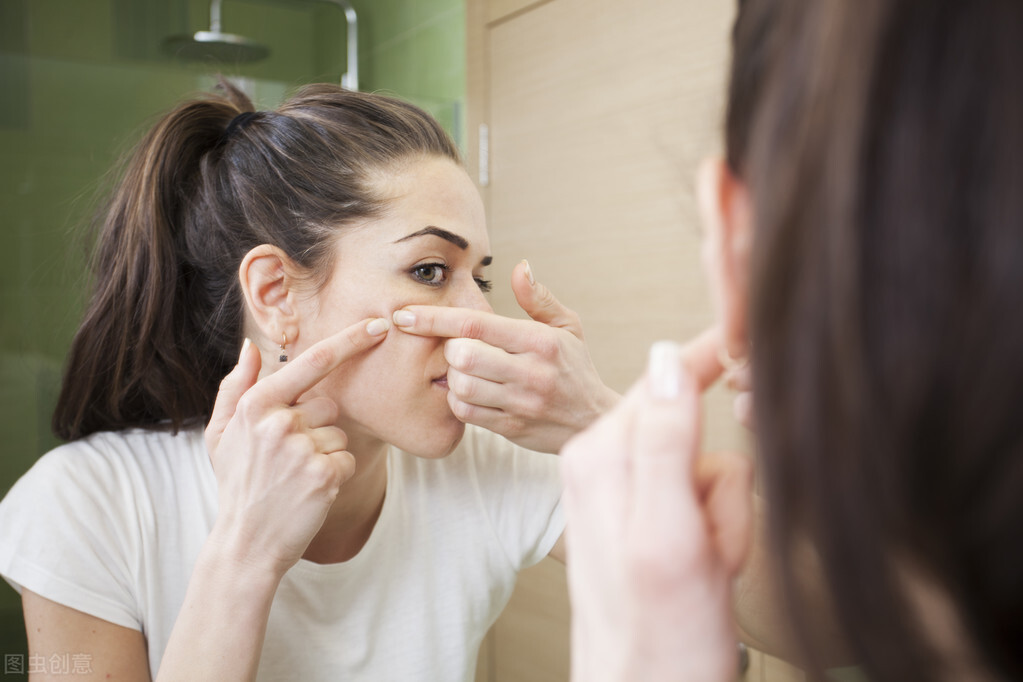 爱长痘痘用什么好,眉毛周围爱长痘痘