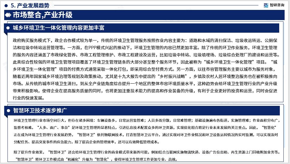 2023版中国环卫行业发展前景预测报告（智研咨询重磅发布）