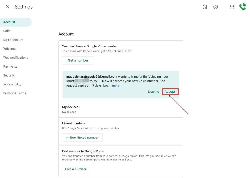 Googlevoice转移/transfer详细教程2023