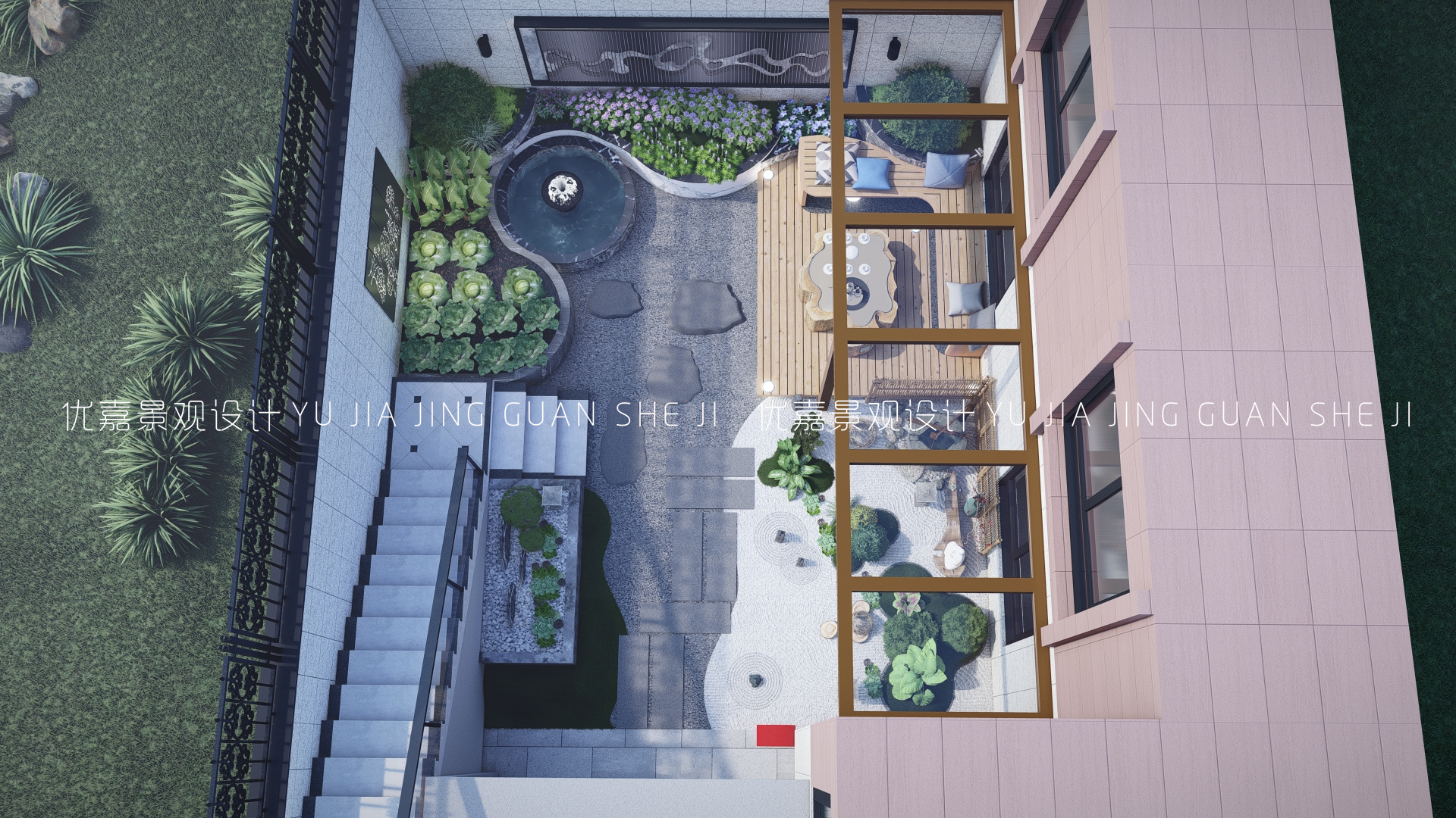 小面积下沉式庭院设计,最新下沉庭院设计