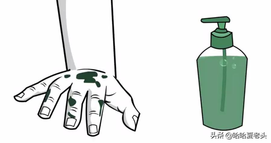 如何洗掉皮肤上染发剂,如何洗掉皮肤上的沥青