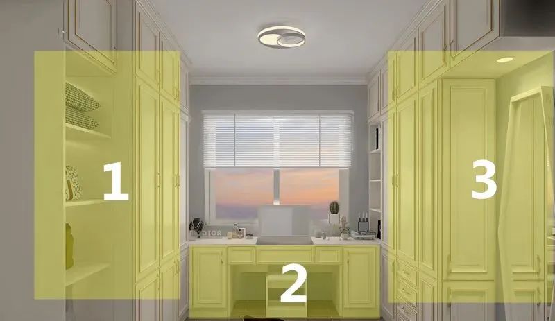 73㎡小三室，老婆坚持柜子越多越好，如今越用越香