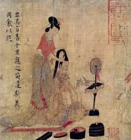 道教佛教题材绘画欣赏,佛教五佛神像绘画