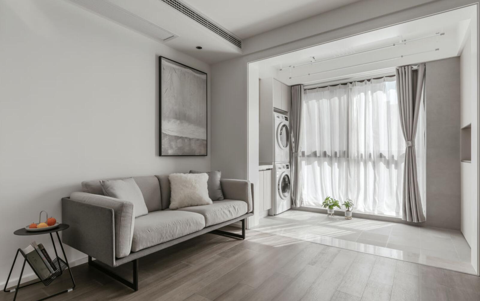 家里没有厨房怎么装修好看,全屋意式极简装修