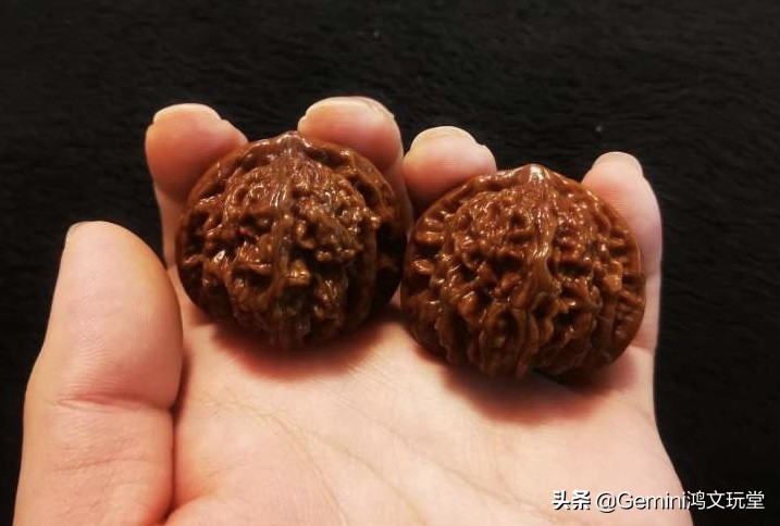 文玩核桃麒麟纹官帽有色差,文玩核桃修过的地方有色差怎么办