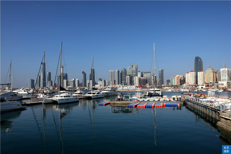 青岛欢乐滨海城网红拍照打卡地,青岛魅力海滨城市