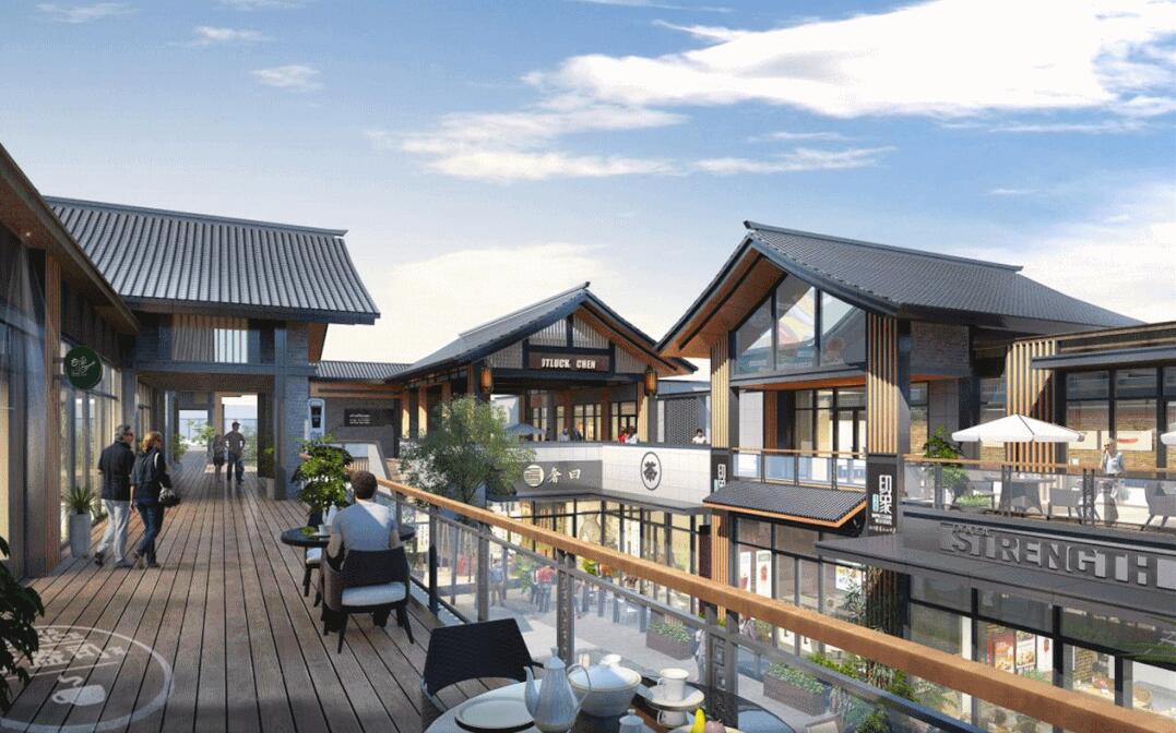 台州中央创新区城市设计展示,玉环万达综合体