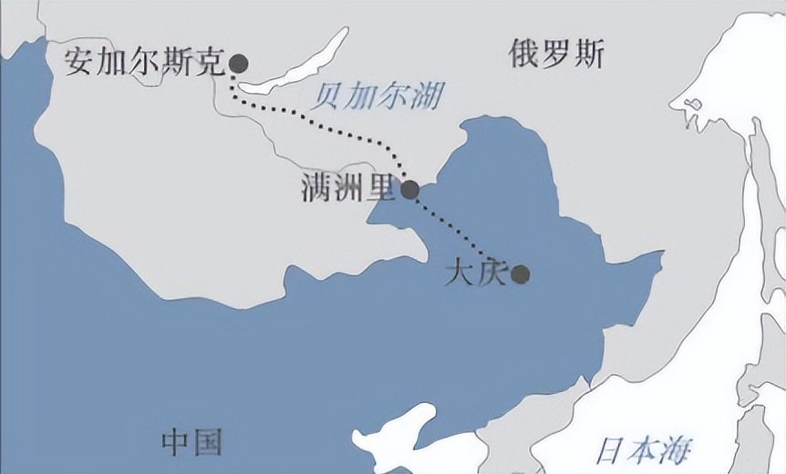 中俄原油合作协议25年,中国日本俄罗斯石油管道