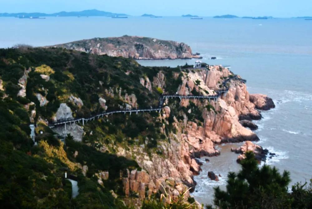 浙江的海岛嵊泗列岛,嵊泗列岛蓝色海岸休闲度假区