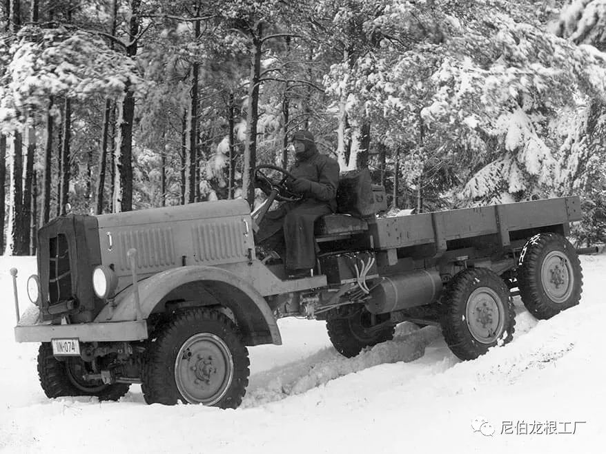 德国上世纪八驱军用重型卡车,德国重型军用越野卡车详细讲解
