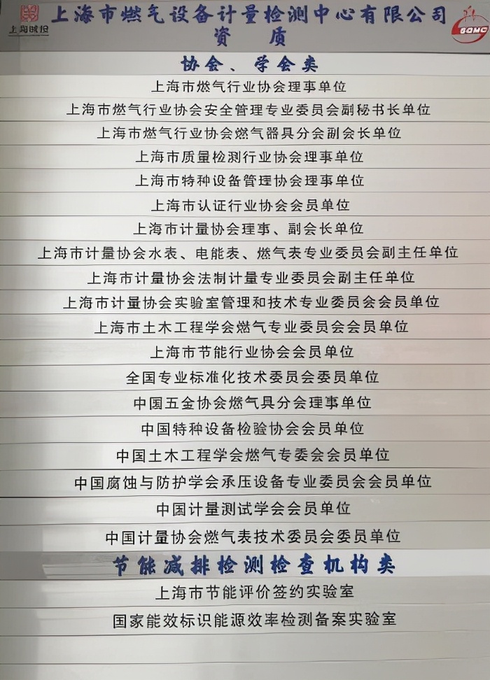 上海燃气设备检测,上海天然气计量表检测机构