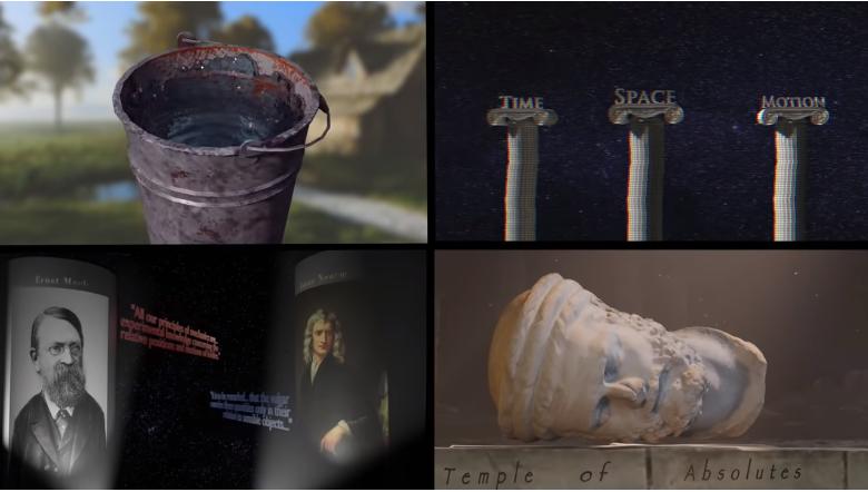 牛顿与马赫之间的争辩:旋转水桶实验