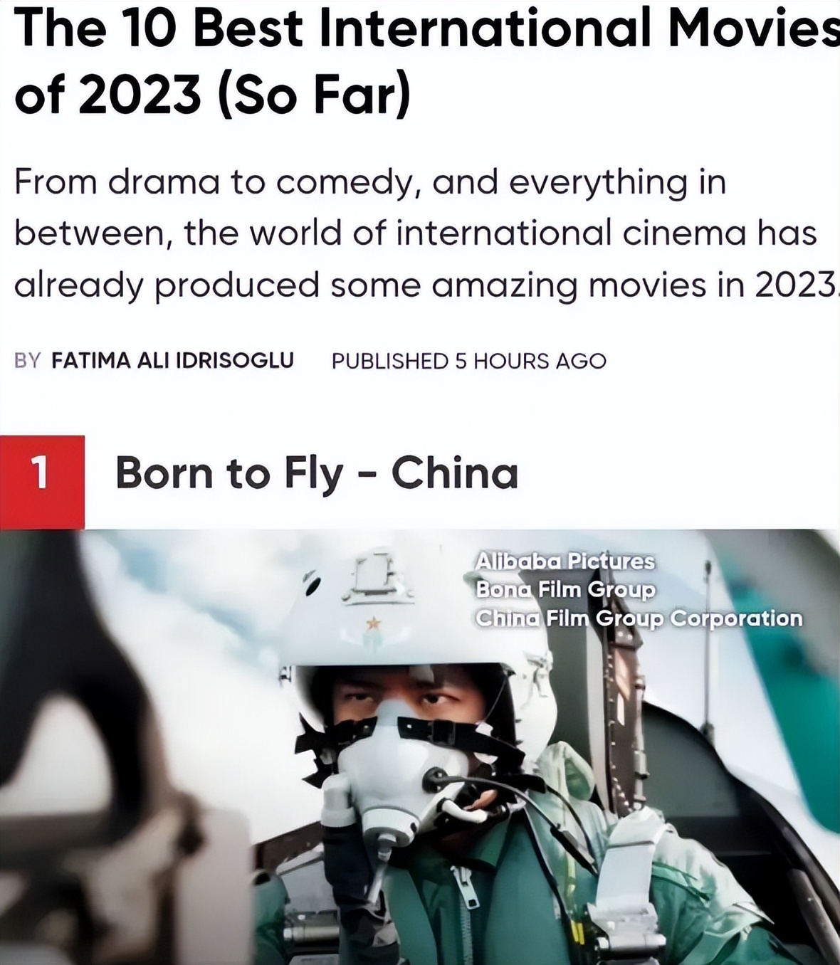 拿下美国电影网TOP1，《浪球2》后又一部国产电影在海外爆了