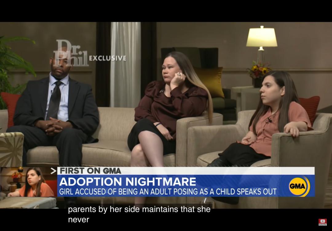 夫妇好心收养6岁女孩，发现竟是20岁侏儒假扮，还试图杀死他们