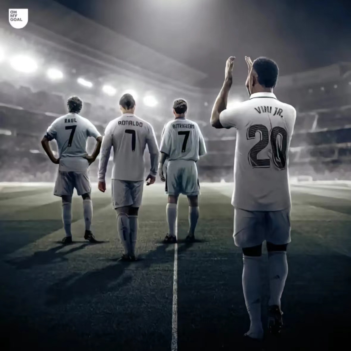 维尼修斯肩负重任，穿上皇马7号球衣再次备受瞩目