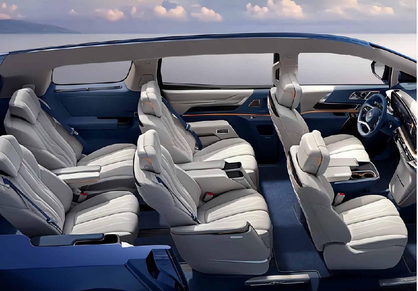 别克世纪七座蕴世版上市,别克gl8es陆尊和别克世纪7座对比