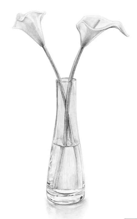 画出玻璃的质感,零基础可以描摹的画