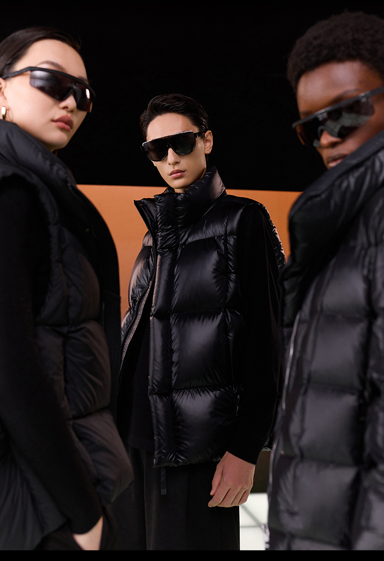 魔方衣服设计,魔方格子鹅绒服