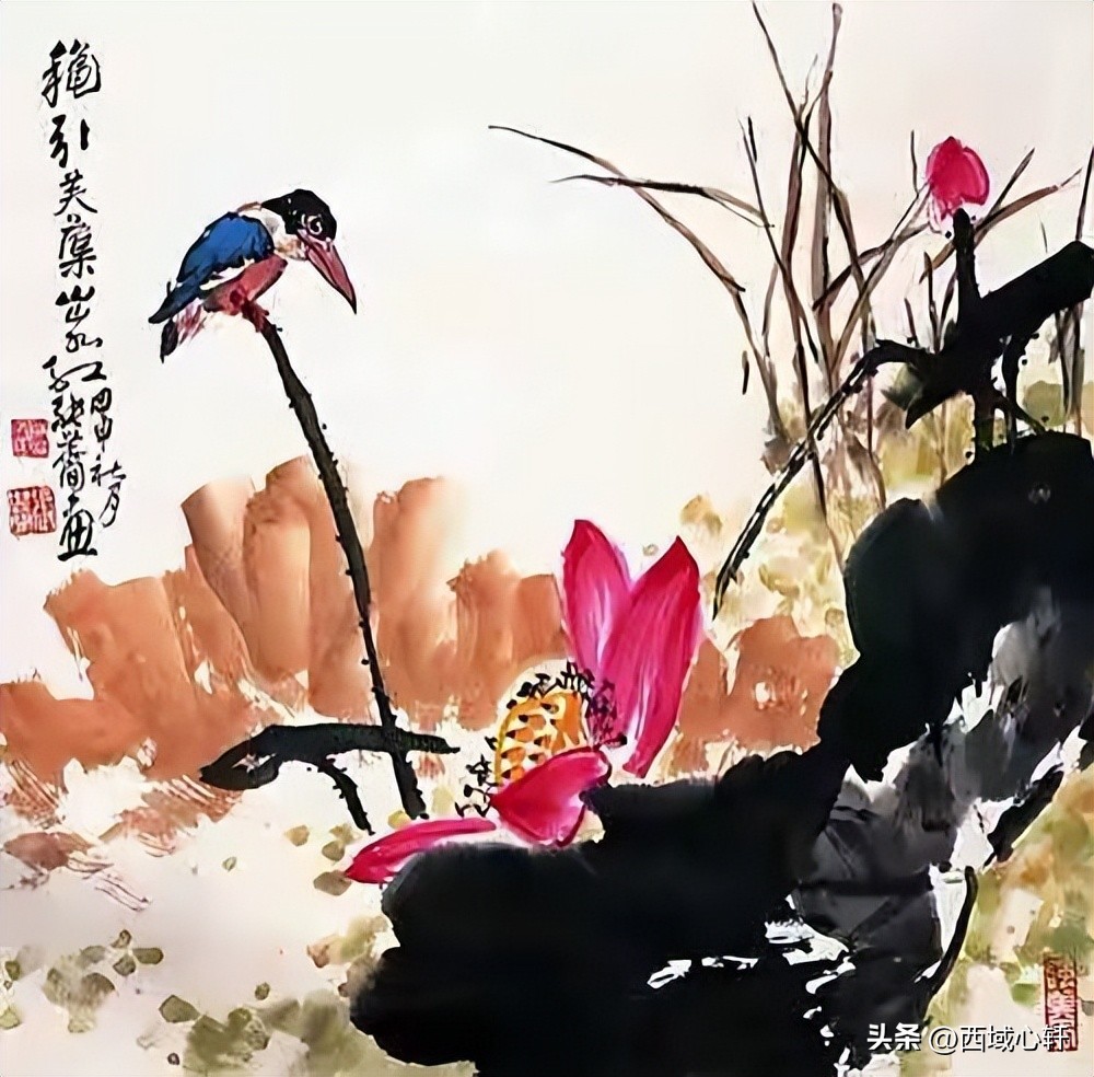 接天莲叶无穷碧映日荷花图片大全,莲叶无穷碧映日荷花别样红三幅图