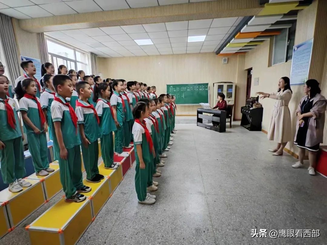 崆峒区红旗街小学2017届,红旗小学社团演出