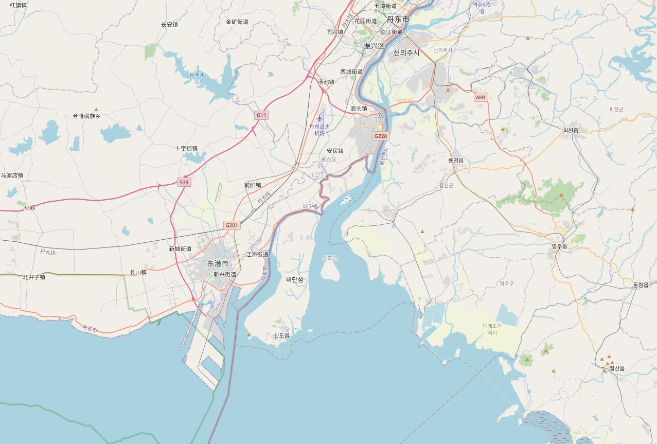 丹东鸭绿江入海口,鸭绿江出海口是怎样失去的