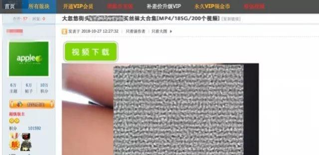 裙底*拍偷**已成产业链：*拍偷**摄影师自称“大师”带徒弟，会员说暗语