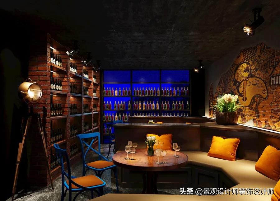 静吧酒吧装修,酒吧俱乐部设计效果图