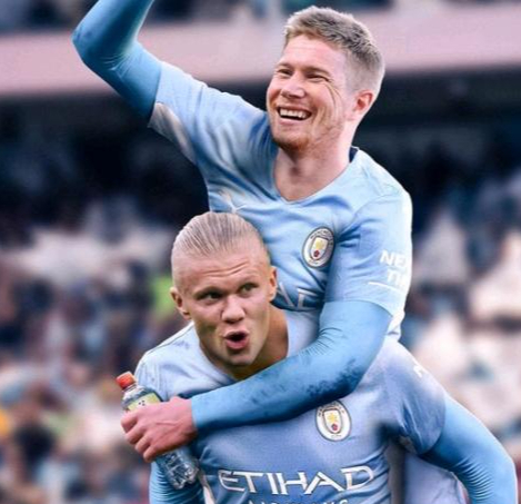 加盟曼城来首次哈兰德全场0射门,曼城夺冠哈兰德最后一球