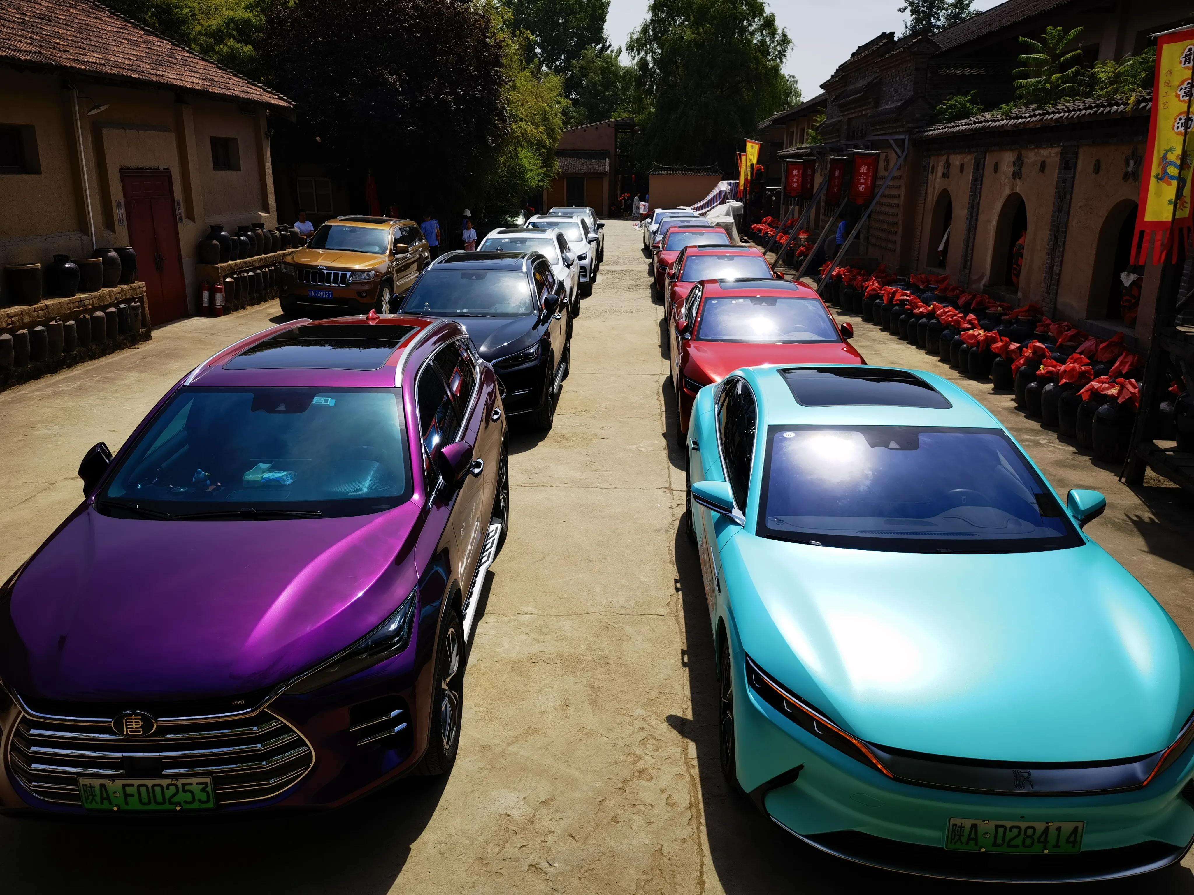 你想要的汉ev改装全在这-不容错过的汉ev时尚改装