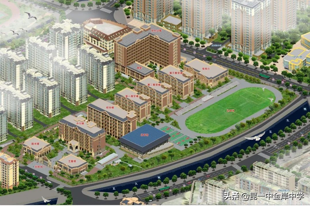 金岸中学学校,激情教育英语课堂