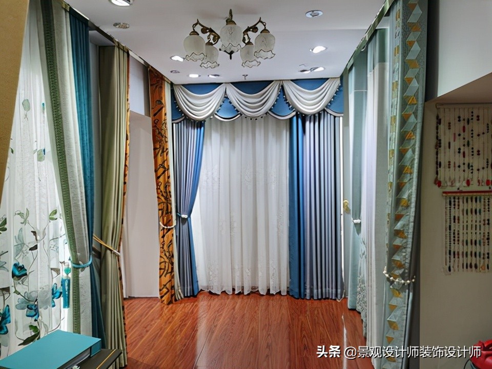 窗帘壁纸店装修,广州窗帘店设计案例图片