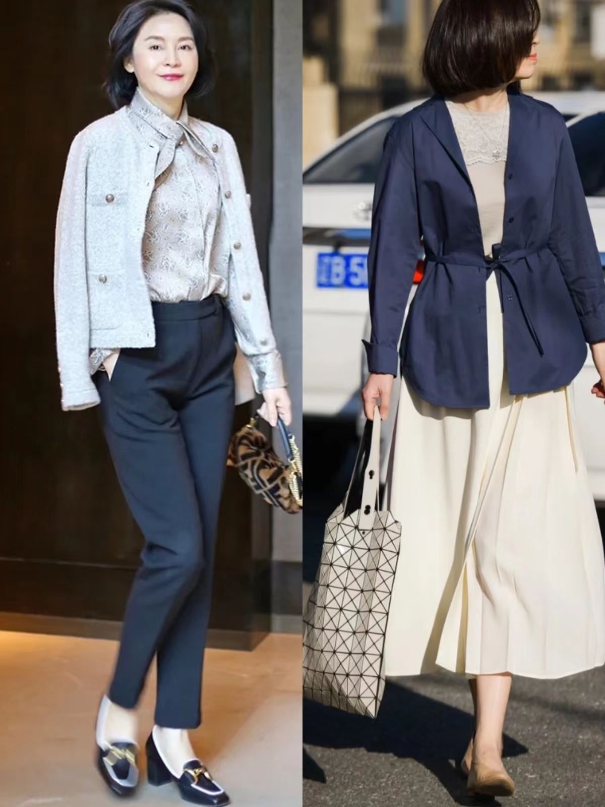 40岁女人穿衣搭配气质外套,60岁的女人穿衣服怎么搭配好看