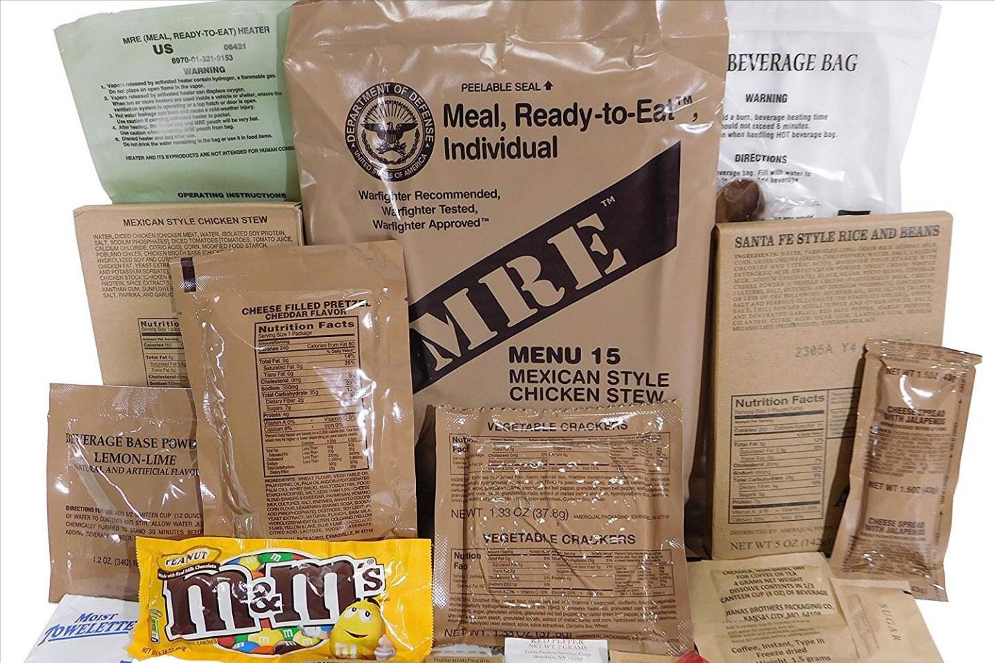 晒晒中国、韩国、俄罗斯、美国的单兵口粮，网友：还是中国的好吃