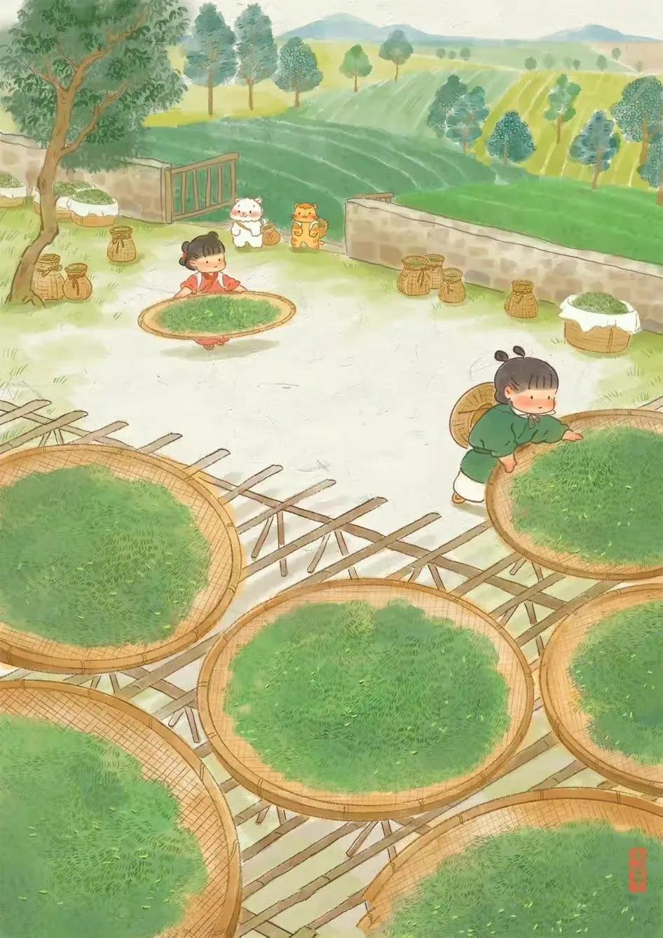 网友画的教材封面,网友画的小学教材插画对比图