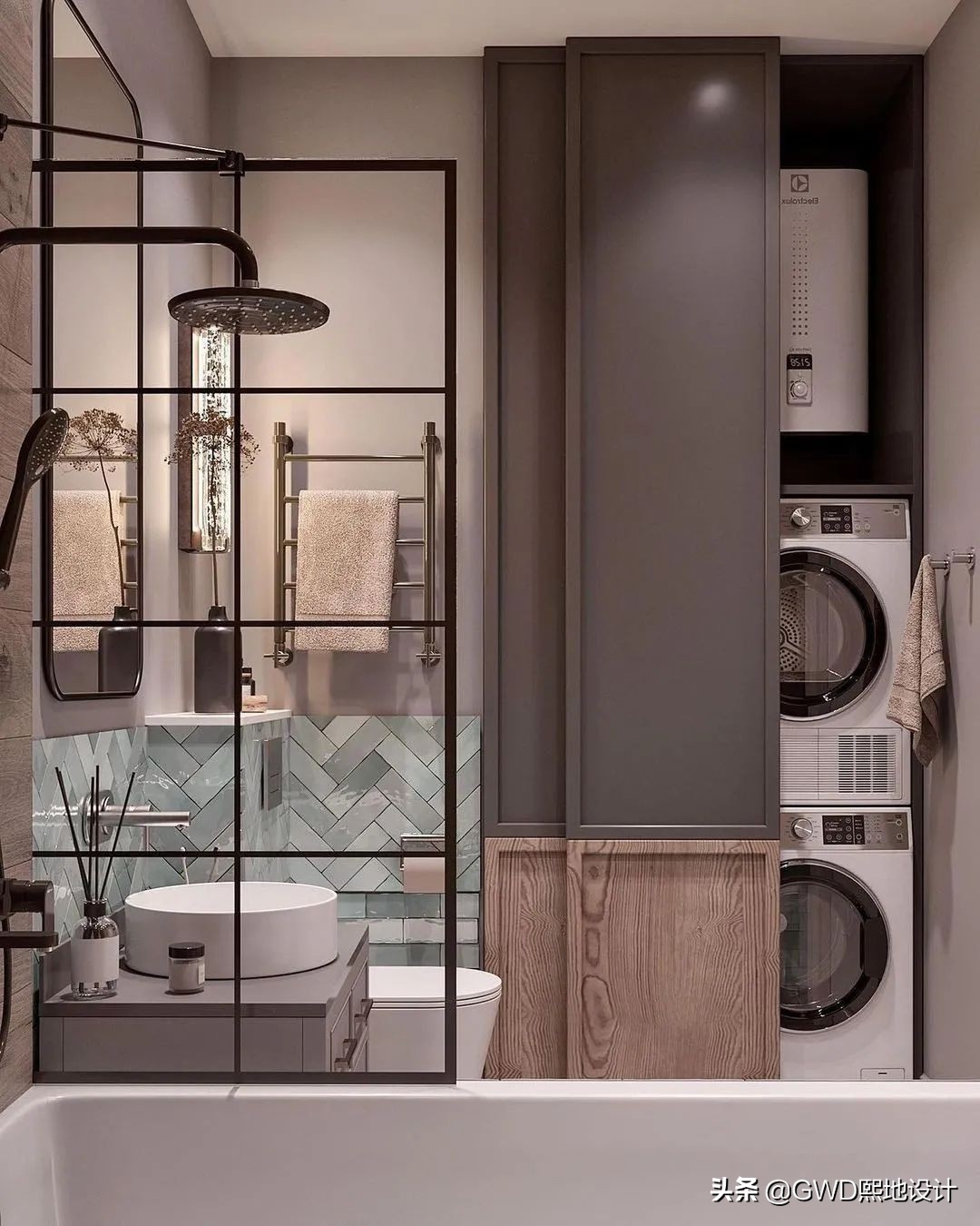 最美卫生间装修效果图,2021最火卫生间设计效果图