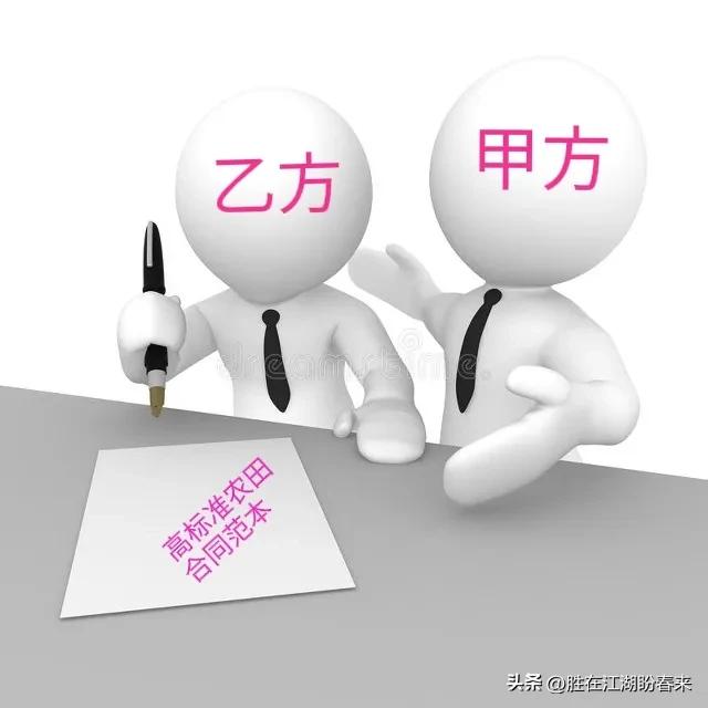 高标准农田管护合同,农田承包合同签订注意事项