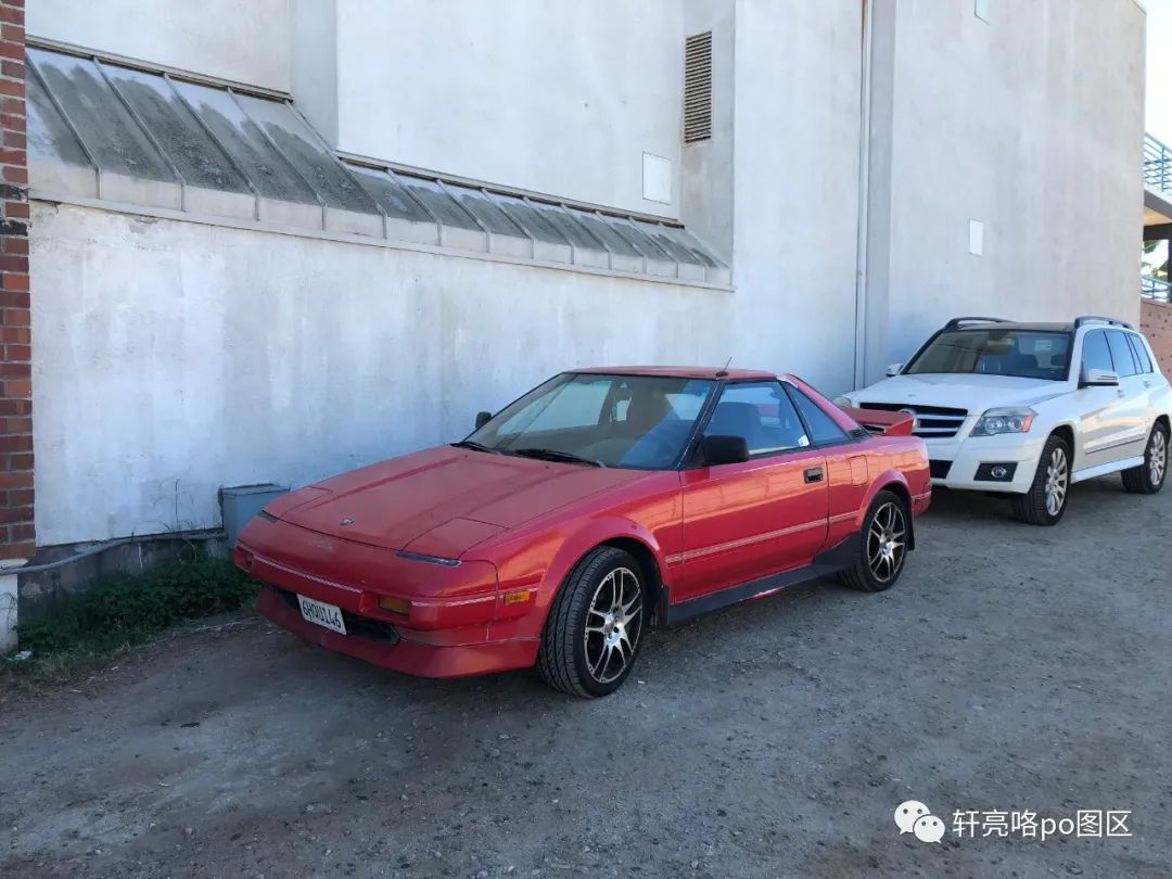 1986年丰田mr2超跑长什么样,第一代丰田mr2图片