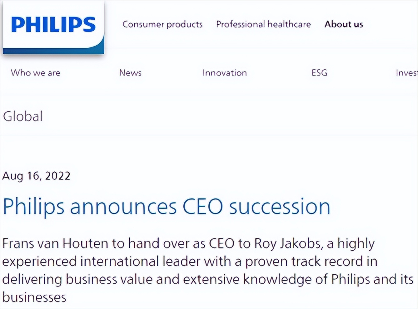 飞利浦医疗裁员补偿,飞利浦公司为什么被收购了