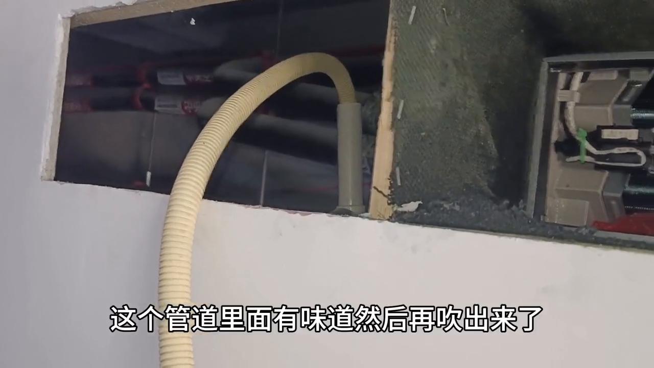 空调有粪便味,空调内机有老鼠屎样的粪便