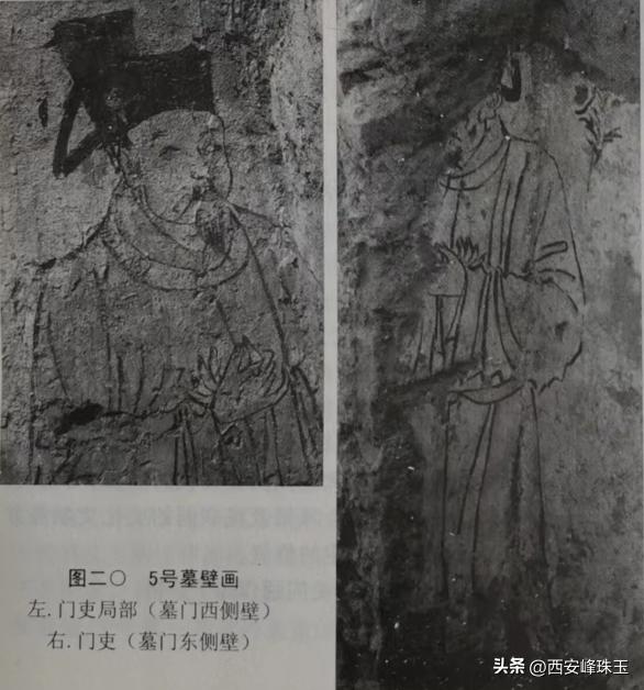 内蒙古敖汉旗大甸子遗址与墓地,敖汉旗下湾子5号辽墓壁画