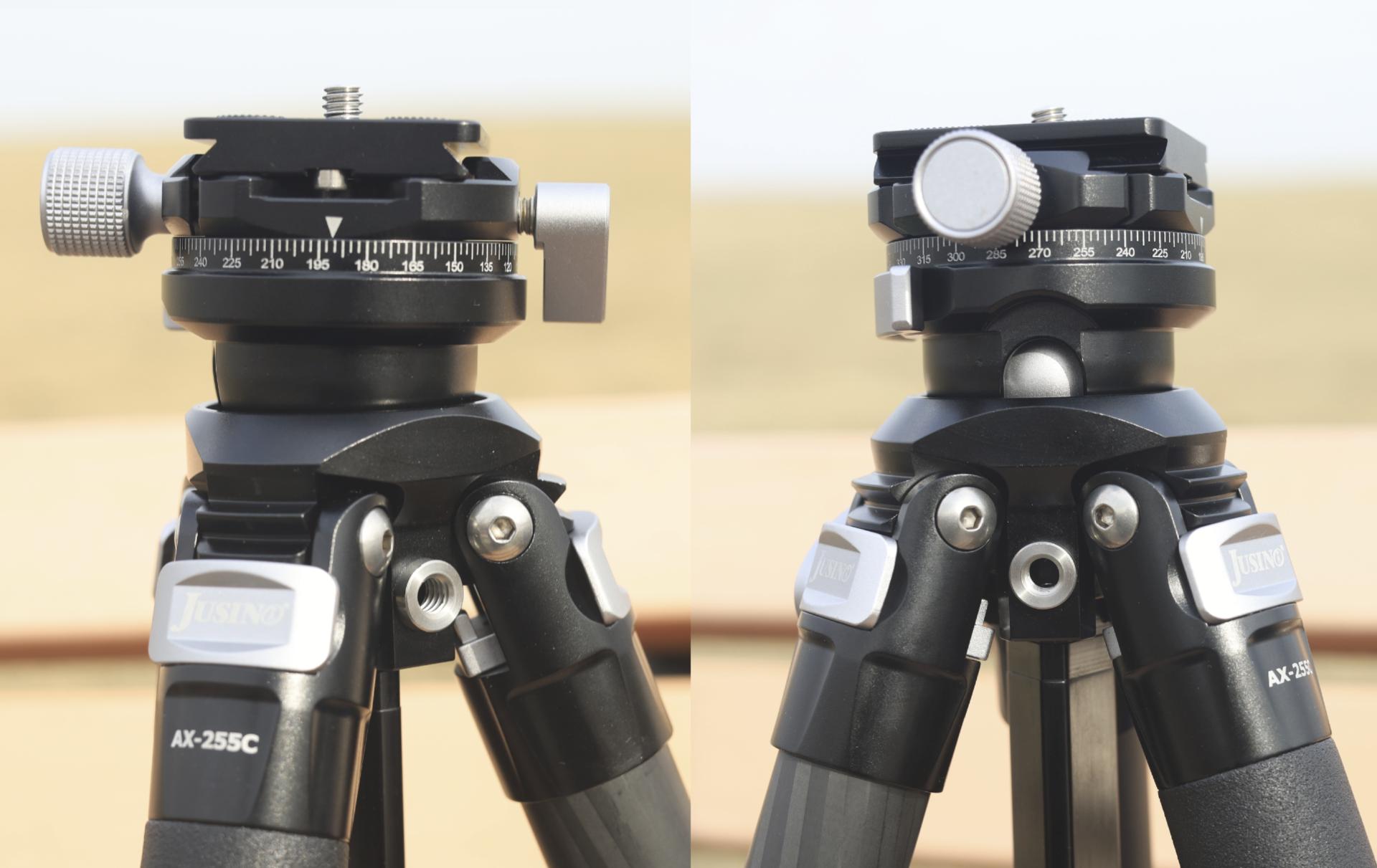 碳纤维三脚架和单脚架,百诺碳纤维与铝合金三脚架