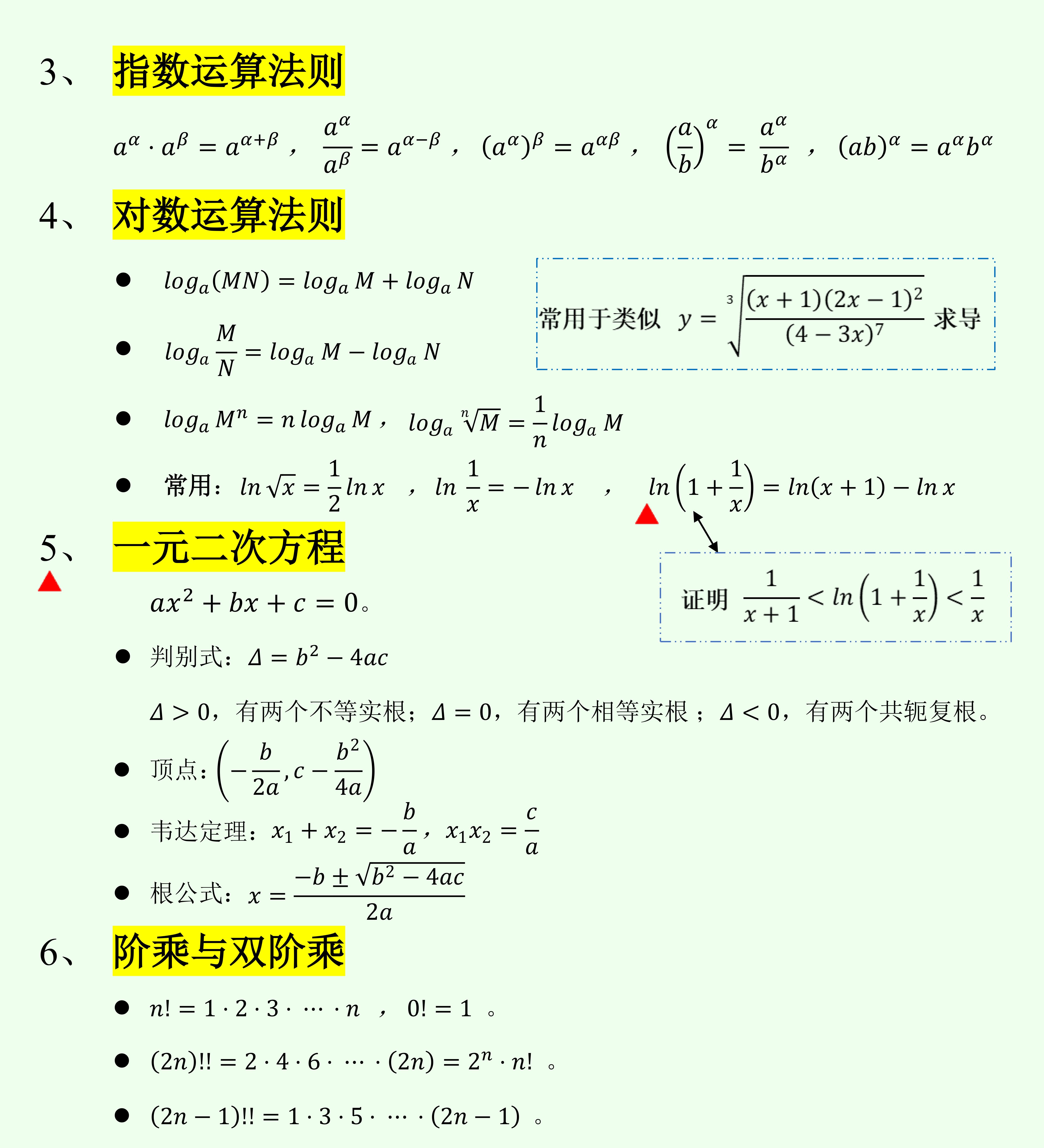 考研数学知识点小册子,考研数学各知识点分值