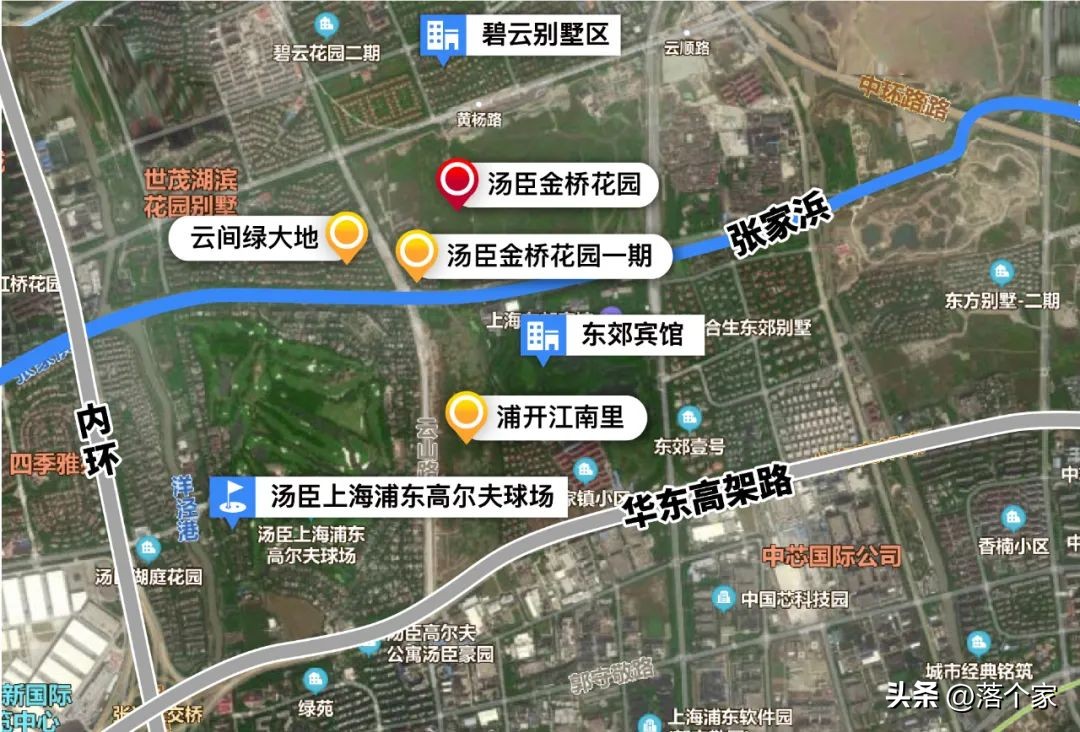 汤臣金桥花园西地块三期,汤臣金桥花园别墅